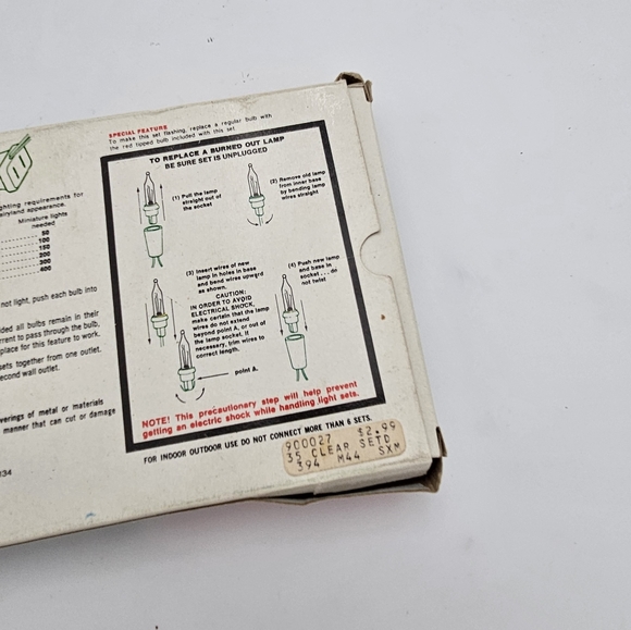 Vintage Wynne 35 Light Set flashing Or Non Flashing. Indoor or Outdoor - Picture 4 of 7